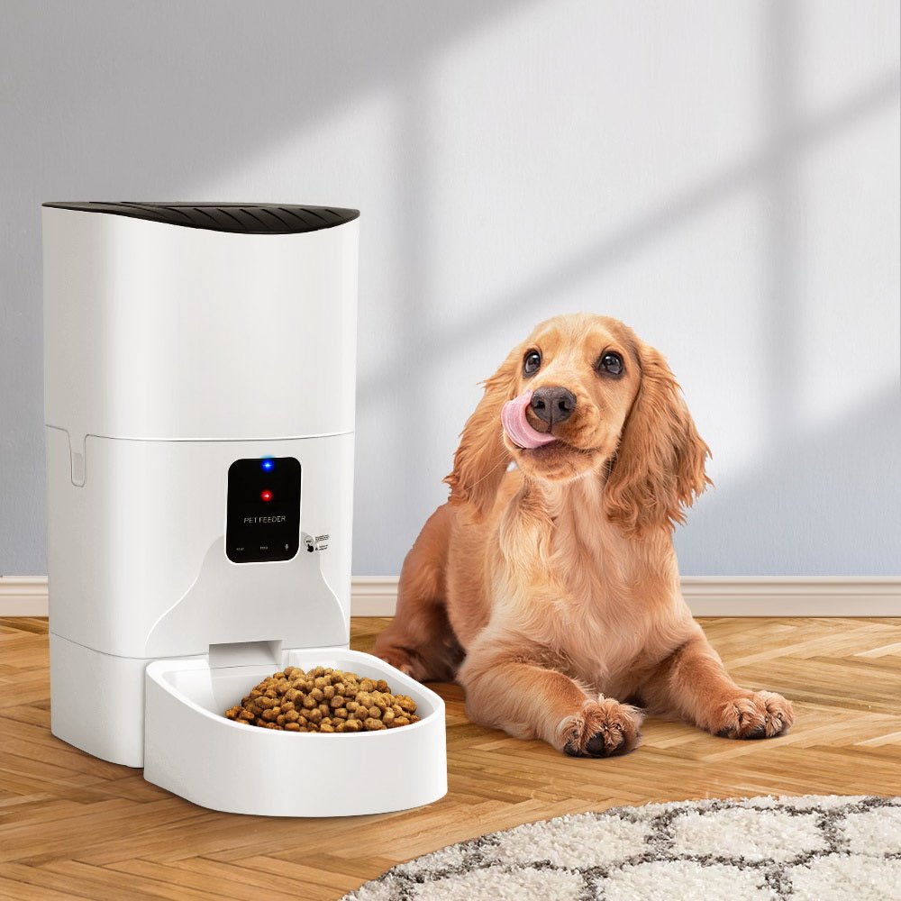 Automatic Pet Feeder 9L Wifi Auto Dog Cat Feeder Smart Food Dispenser Timer - Pet Care > Dog Supplies > Dog Bowls, Feeders & Waterers - Rivercity House & Home Co. (ABN 18 642 972 209) - Affordable Modern Furniture Australia