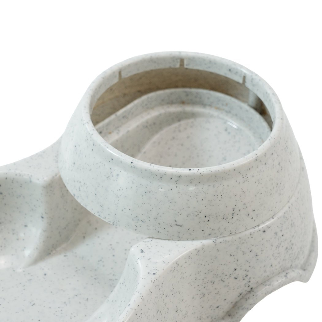 Automatic Pet Feeder and Water Dispenser 3.5L - Grey - Rivercity House & Home Co. (ABN 18 642 972 209) - Affordable Modern Furniture Australia