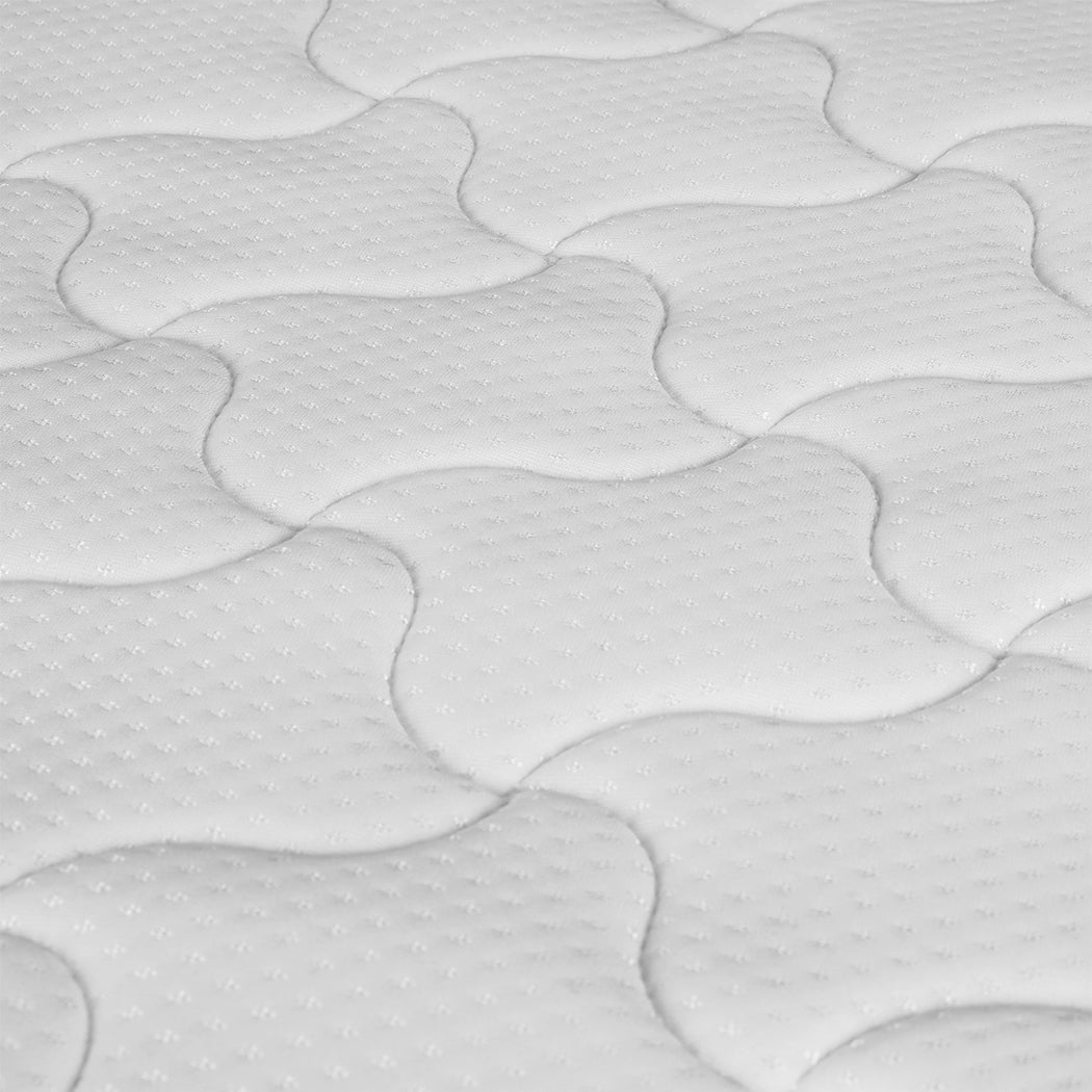 Baby Cot Spring Mattress Firm 70x130cm - White - Rivercity House & Home Co. (ABN 18 642 972 209) - Affordable Modern Furniture Australia