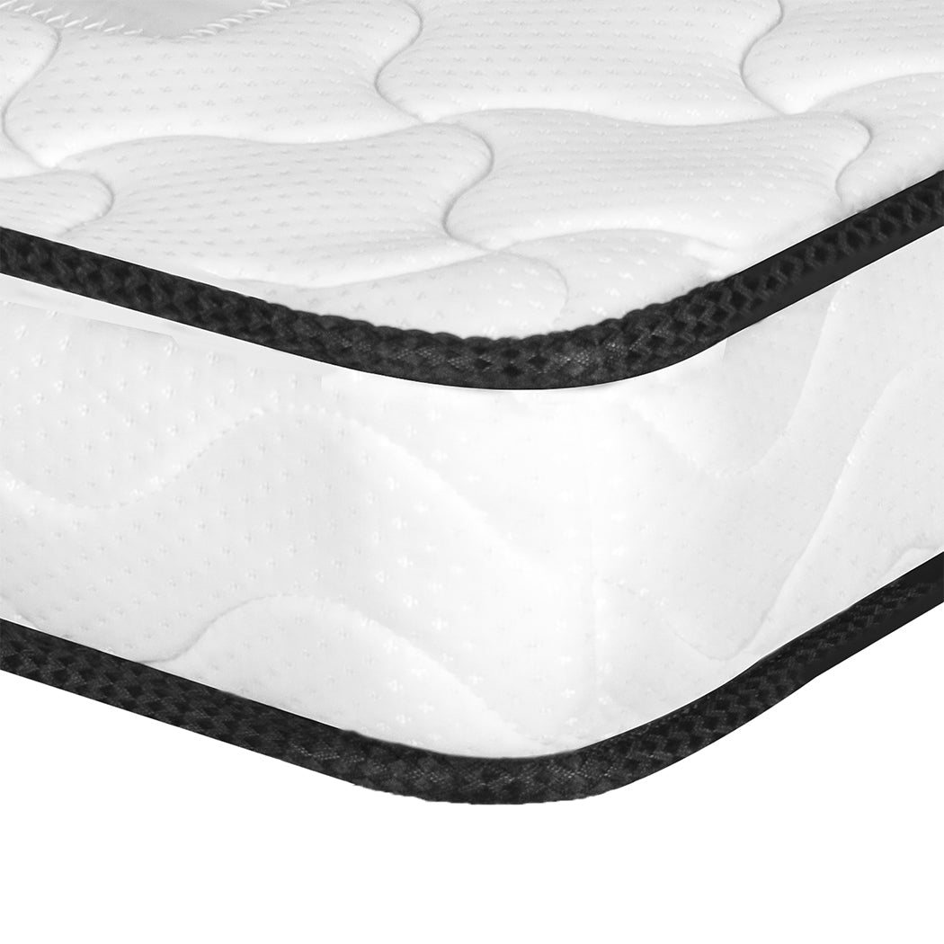 Baby Cot Spring Mattress Firm 70x130cm - White - Rivercity House & Home Co. (ABN 18 642 972 209) - Affordable Modern Furniture Australia