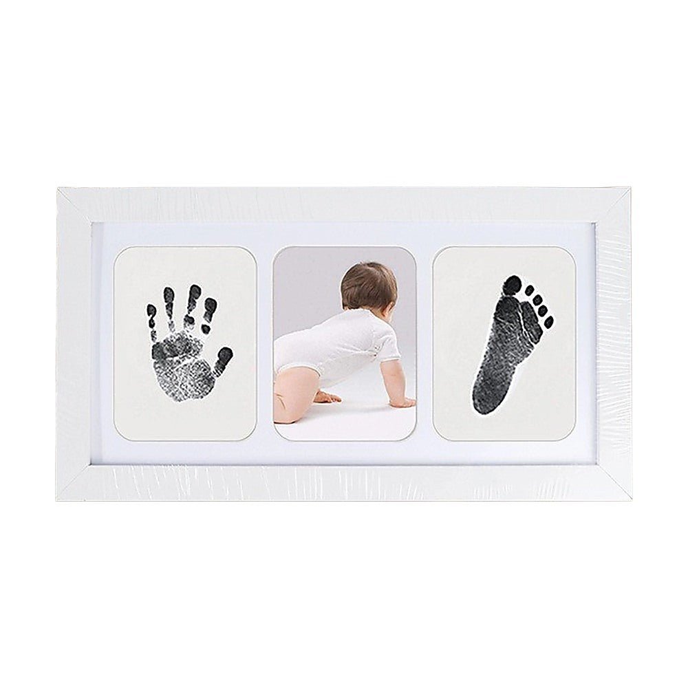 Baby Hand & Footprint Keepsake DIY Photo Frame Kit - White - Home & Garden > Hobbies > Arts & Crafts - Rivercity House & Home Co. (ABN 18 642 972 209) - Affordable Modern Furniture Australia