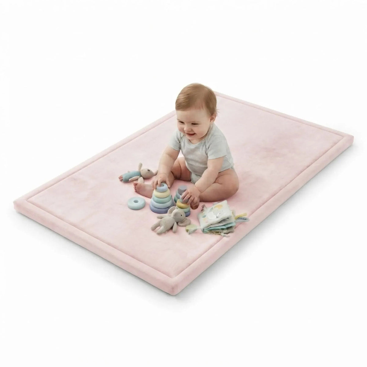 Baby Play Mat 150x200cm Thick Foam Crawling Mat - Pink - Baby & Kids > Baby & Kid's Toys > Activity Toys - Rivercity House & Home Co. (ABN 18 642 972 209) - Affordable Modern Furniture Australia