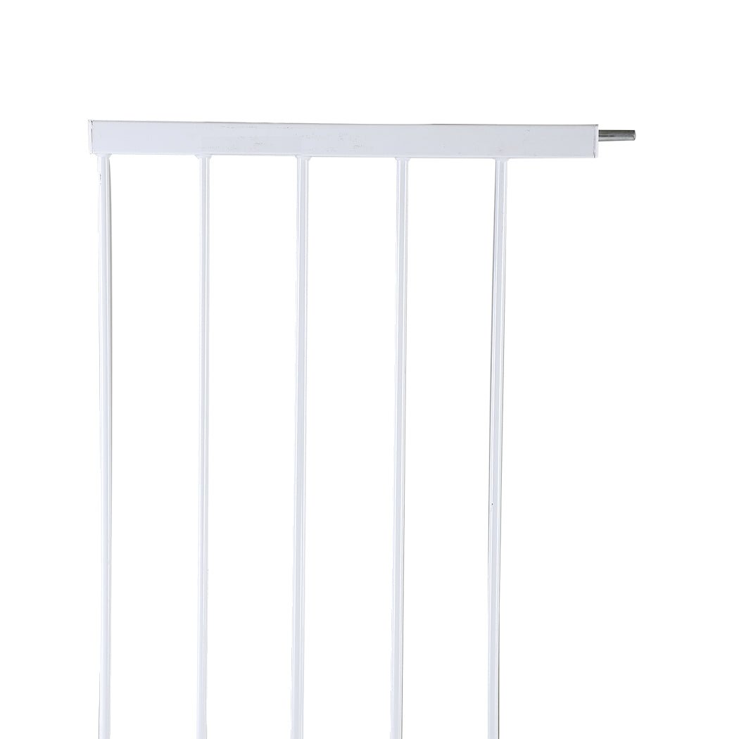 Baby Safety Gate 45cm Adjustable Extension Panel - White - Rivercity House & Home Co. (ABN 18 642 972 209) - Affordable Modern Furniture Australia