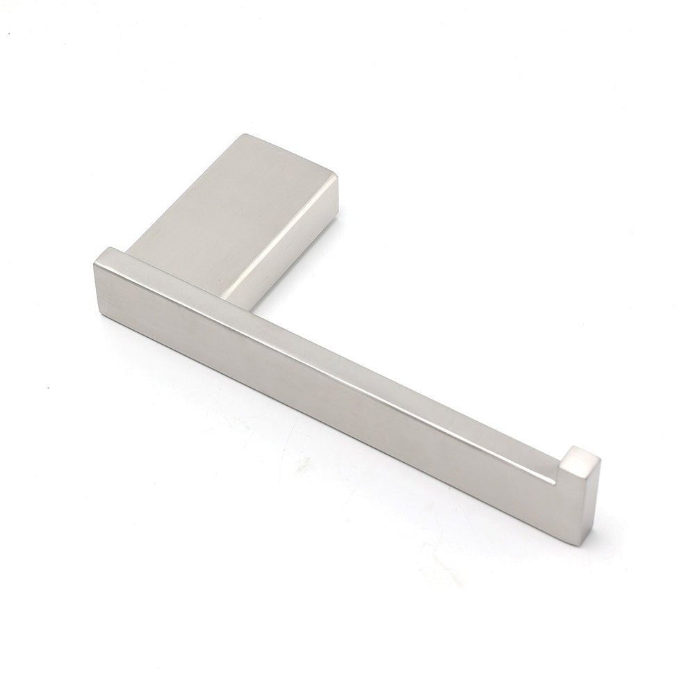 Bahtroom Accessory Brushed Nickel Toilet Paper Roll Tissue Roll Holder Rack Hook - Home & Garden > Bathroom Accessories > Shower Accessories - Rivercity House & Home Co. (ABN 18 642 972 209) - Affordable Modern Furniture Australia