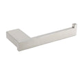 Bathroom Toilet Paper Roll Holder Rack Hook - Brushed Nickel