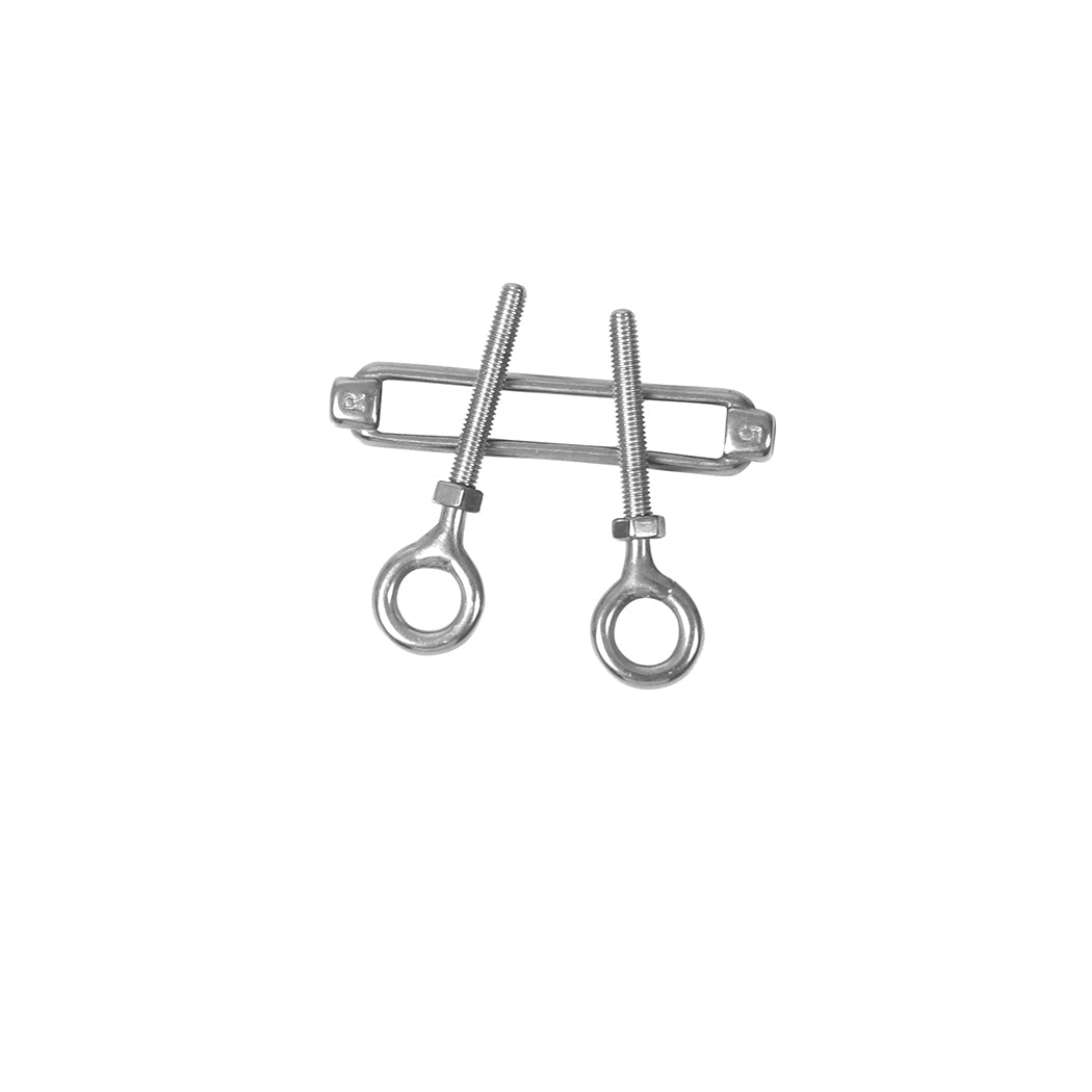 Balustrade Wire Rope Kit for 3.2mm Wire with Turnbuckles and Thimbles - Silver - Rivercity House & Home Co. (ABN 18 642 972 209) - Affordable Modern Furniture Australia