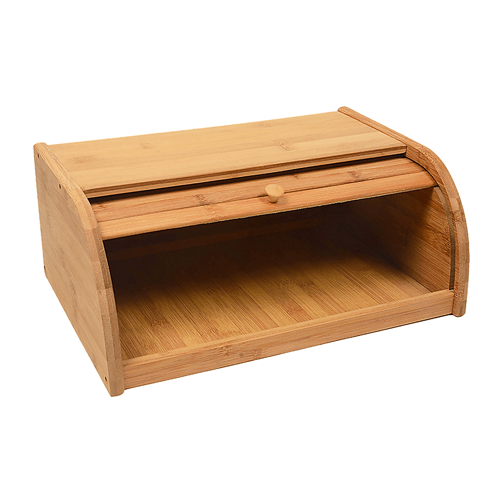 Bamboo Bread Bin Storage Box Kitchen Loaf Pastry Container - Home & Garden > Kitchenware > Kitchen Utensils - Rivercity House & Home Co. (ABN 18 642 972 209) - Affordable Modern Furniture Australia