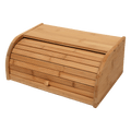 Bamboo Bread Bin Loaf and Pastry Storage Box - Natural