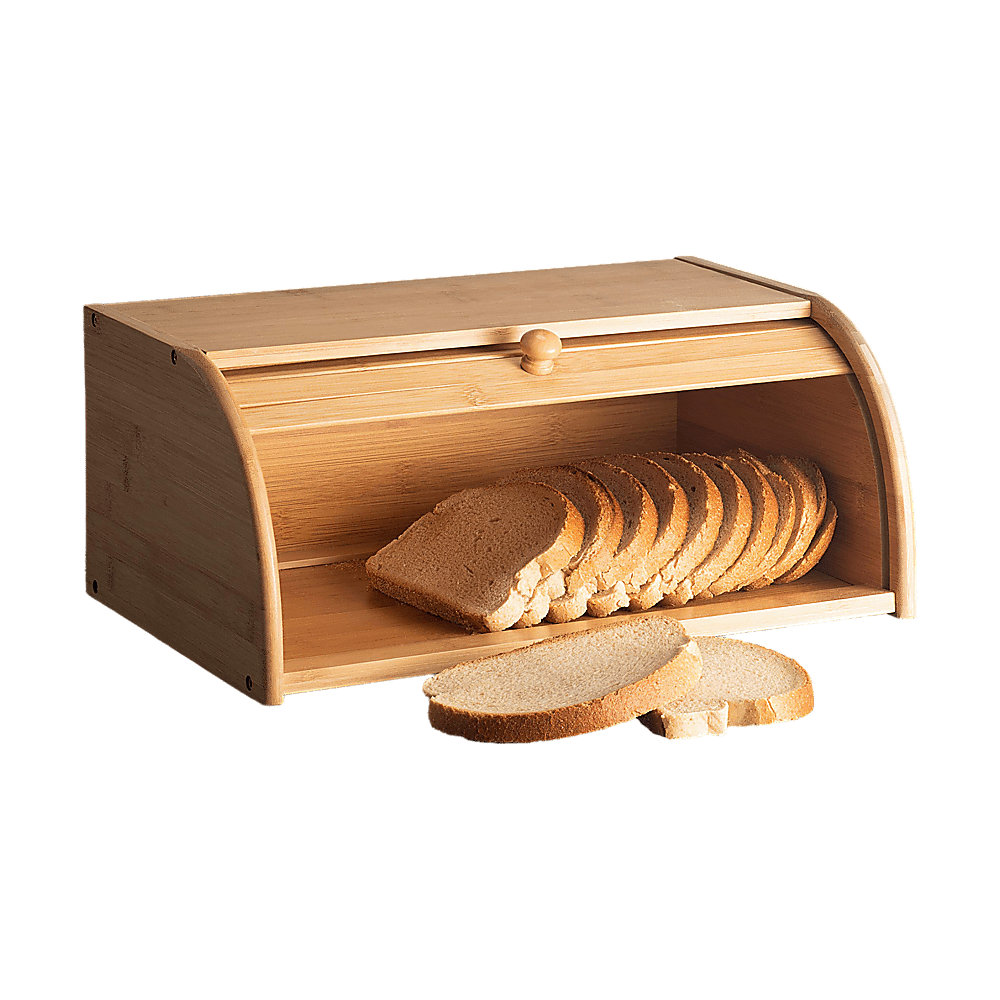 Bamboo Bread Box Kitchen Storage - Home & Garden > Kitchenware > Kitchen Utensils - Rivercity House & Home Co. (ABN 18 642 972 209) - Affordable Modern Furniture Australia