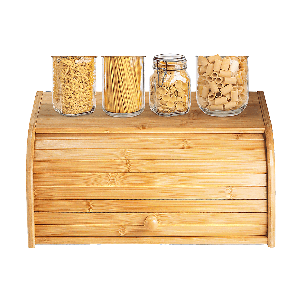 Bamboo Bread Box Kitchen Storage - Home & Garden > Kitchenware > Kitchen Utensils - Rivercity House & Home Co. (ABN 18 642 972 209) - Affordable Modern Furniture Australia