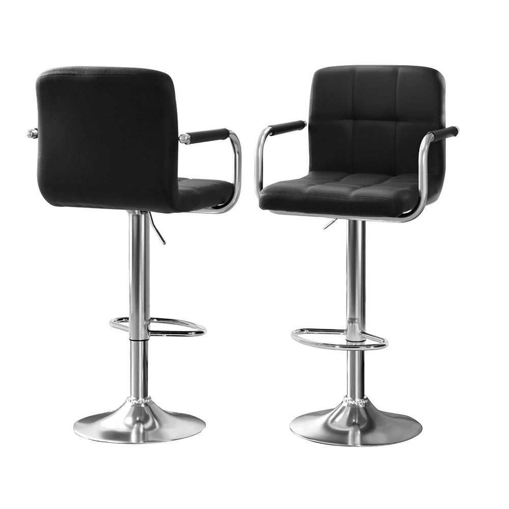 Bar Table and Stools Set Dining Desk Kitchen Chairs Cafe Pub - Furniture > Bar Stools & Chairs > Table & Bar Stools - Rivercity House & Home Co. (ABN 18 642 972 209) - Affordable Modern Furniture Australia