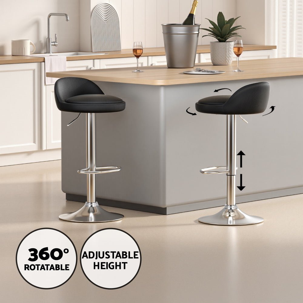 Bar Table and Stools Set Dining Desk Kitchen Chairs Cafe Pub - Furniture > Bar Stools & Chairs > Table & Bar Stools - Rivercity House & Home Co. (ABN 18 642 972 209) - Affordable Modern Furniture Australia
