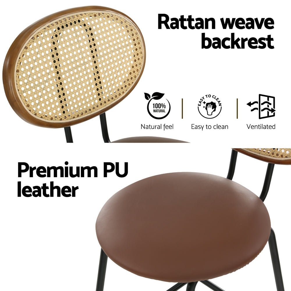 Bar Table Stools Set Dining Desk Industrial Kitchen Chairs Cafe Pub - Furniture > Bar Stools & Chairs > Table & Bar Stools - Rivercity House & Home Co. (ABN 18 642 972 209) - Affordable Modern Furniture Australia