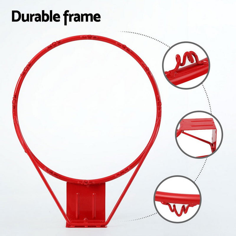 Basketball Ring Hoop Rim Goal Net 45CM - Sports & Fitness > Basketball & Accessories - Rivercity House & Home Co. (ABN 18 642 972 209) - Affordable Modern Furniture Australia