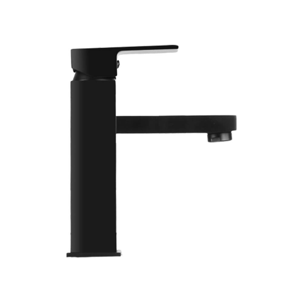 Bathroom Basin Mixer Tap Square Faucet Vanity Laundry Black - Furniture > Bathroom > Tap & Sink Accessories - Rivercity House & Home Co. (ABN 18 642 972 209) - Affordable Modern Furniture Australia
