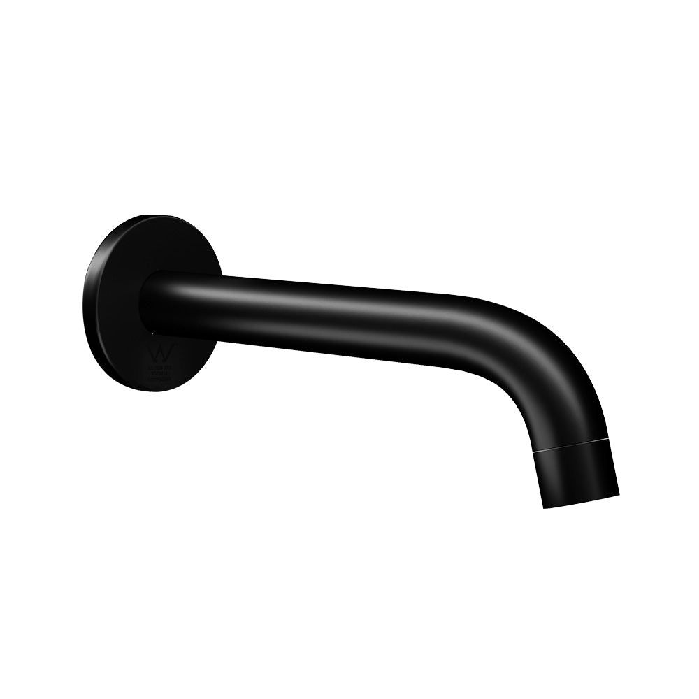 Bathroom Mixer Spout Wall Bath Tap Round Shower Bathtub Black - Home & Garden > Bathroom Accessories > Shower Accessories - Rivercity House & Home Co. (ABN 18 642 972 209) - Affordable Modern Furniture Australia
