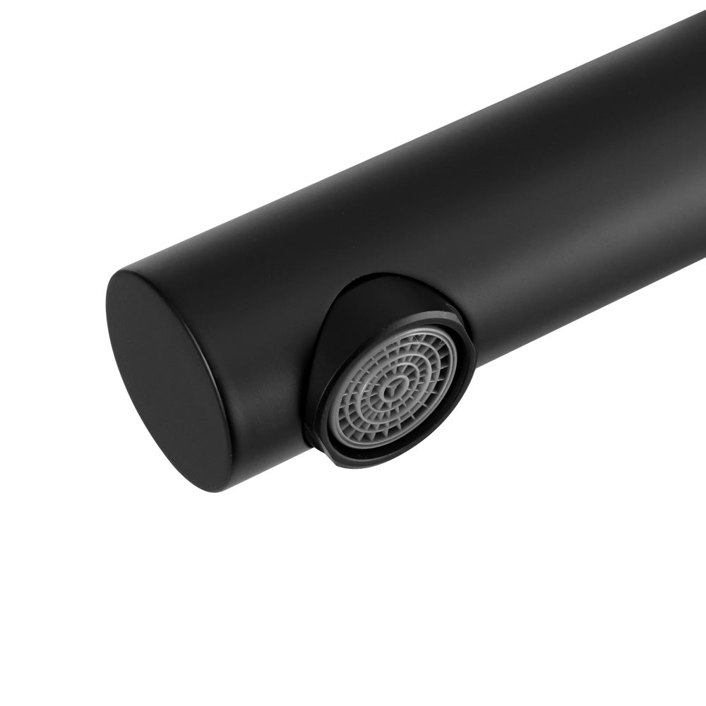 Bathroom Mixer Spout Wall Bath Tap Round Swivel Bathtub Black - Home & Garden > Bathroom Accessories > Shower Accessories - Rivercity House & Home Co. (ABN 18 642 972 209) - Affordable Modern Furniture Australia