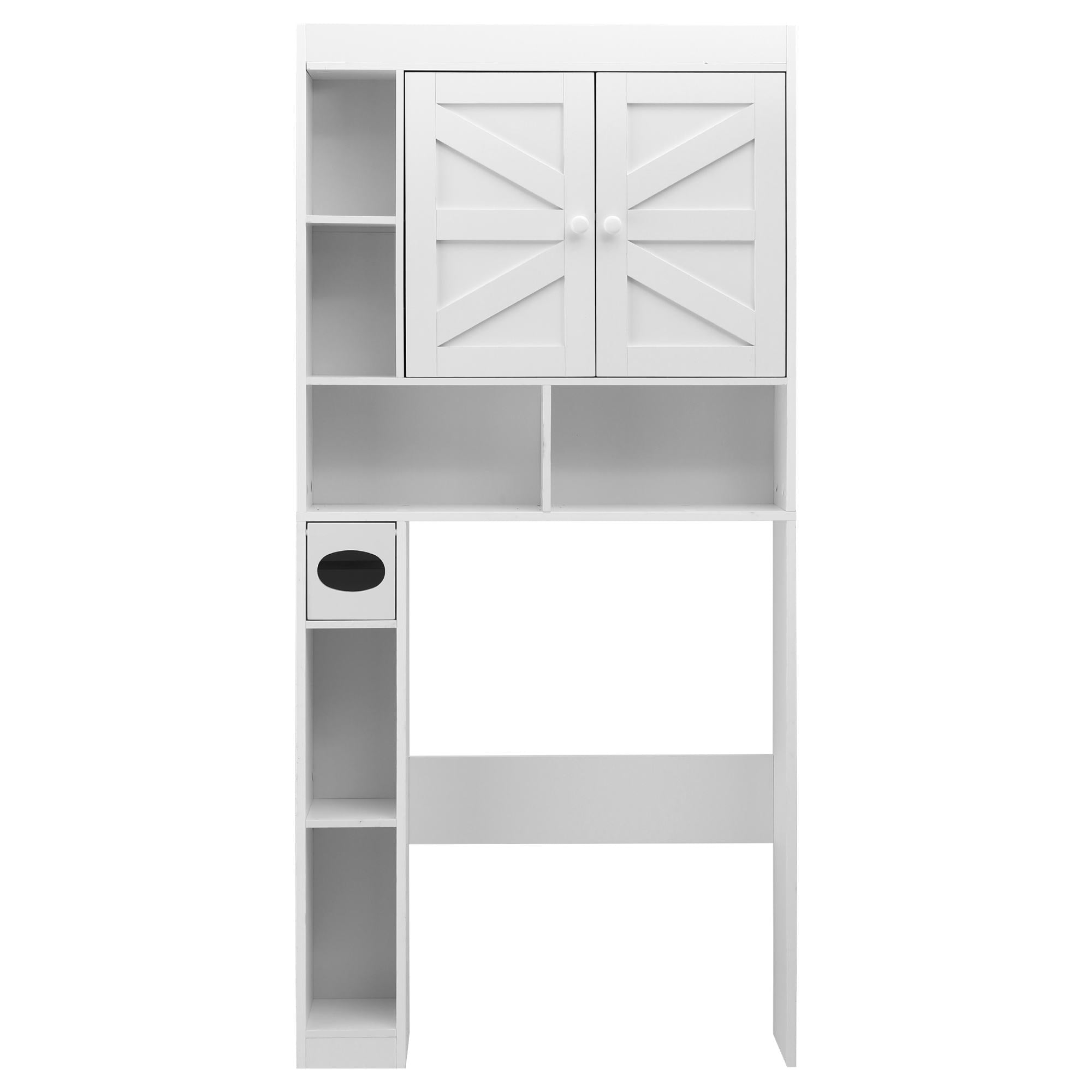 Bathroom Storage Cabinet Over The Toilet Organiser Laundry Shelf Holder - Furniture > Bathroom > Bathroom Cabinets, Cupboards & Storage - Rivercity House & Home Co. (ABN 18 642 972 209) - Affordable Modern Furniture Australia