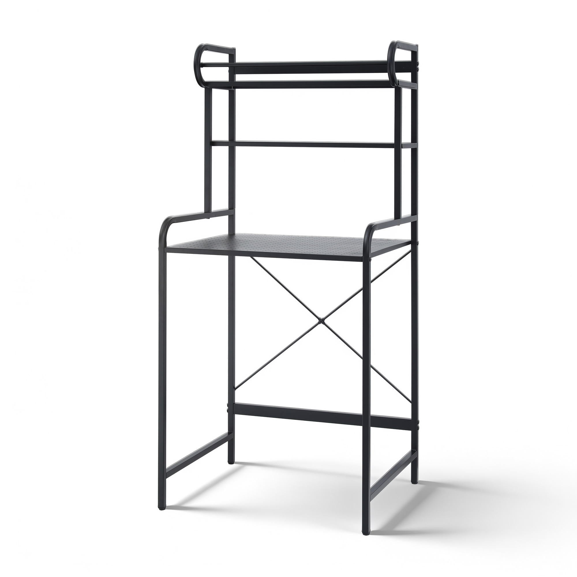 Bathroom Storage Shelf Over Washing Machine Toilet 3 Tier - Furniture > Bathroom > Bathroom Cabinets, Cupboards & Storage - Rivercity House & Home Co. (ABN 18 642 972 209) - Affordable Modern Furniture Australia