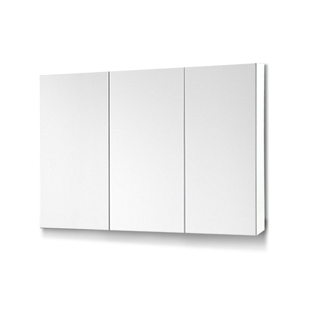 Bathroom Vanity Mirror with Storage Cabinet - White - Home & Garden > Bathroom Accessories - Rivercity House & Home Co. (ABN 18 642 972 209) - Affordable Modern Furniture Australia