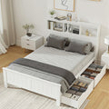 Flinders White Pine Storage Bed Frame with Storage Drawers – Double