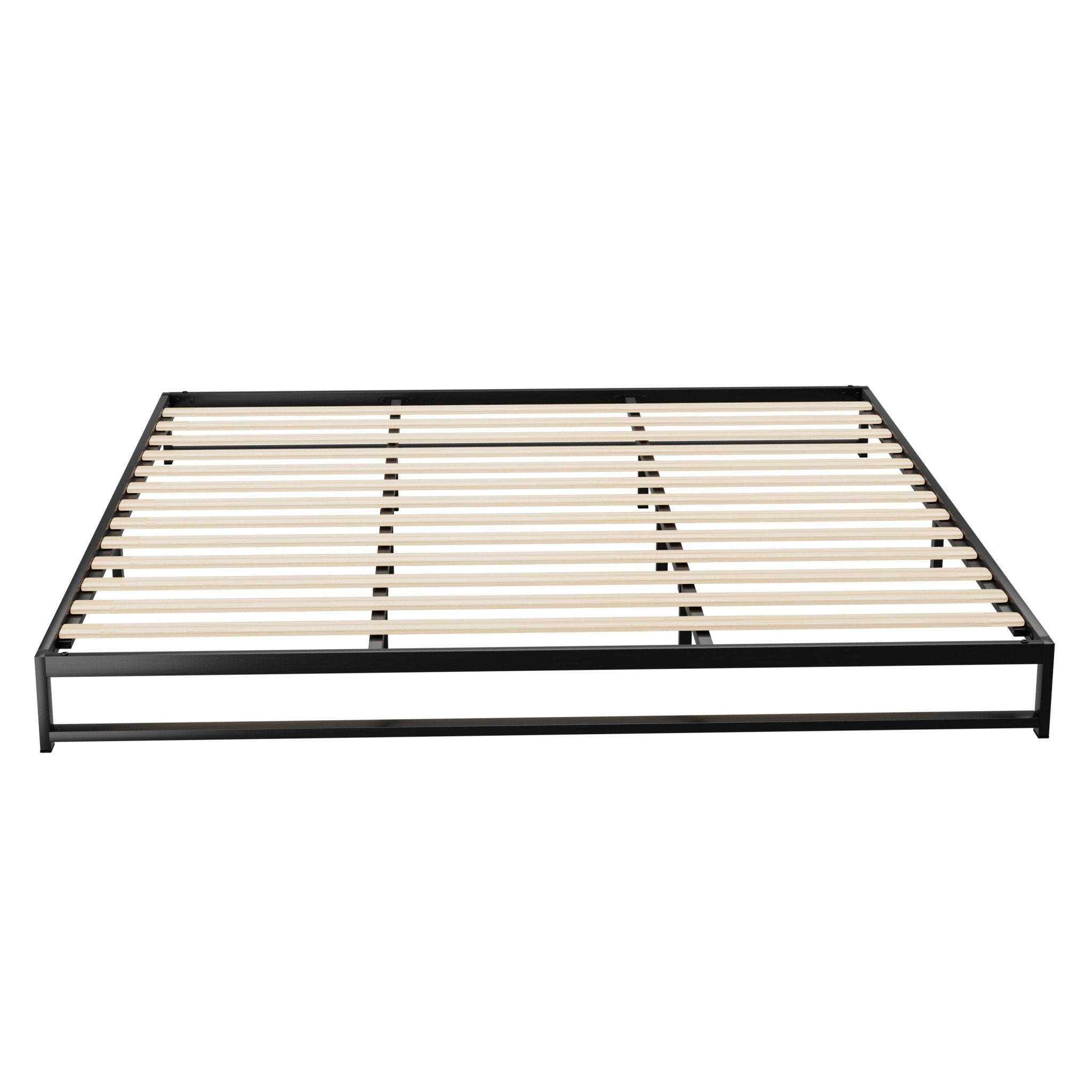 Bed Frame King Size Metal BERU - Furniture > Bedroom > Beds & Bed Frames - Rivercity House & Home Co. (ABN 18 642 972 209) - Affordable Modern Furniture Australia