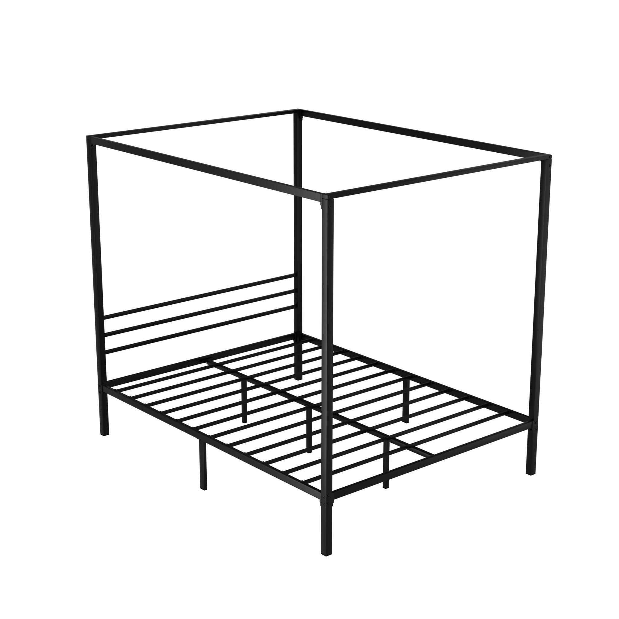 Bed Frame Queen Size Metal Bed Frame POCHY - Furniture > Bedroom > Beds & Bed Frames - Rivercity House & Home Co. (ABN 18 642 972 209) - Affordable Modern Furniture Australia