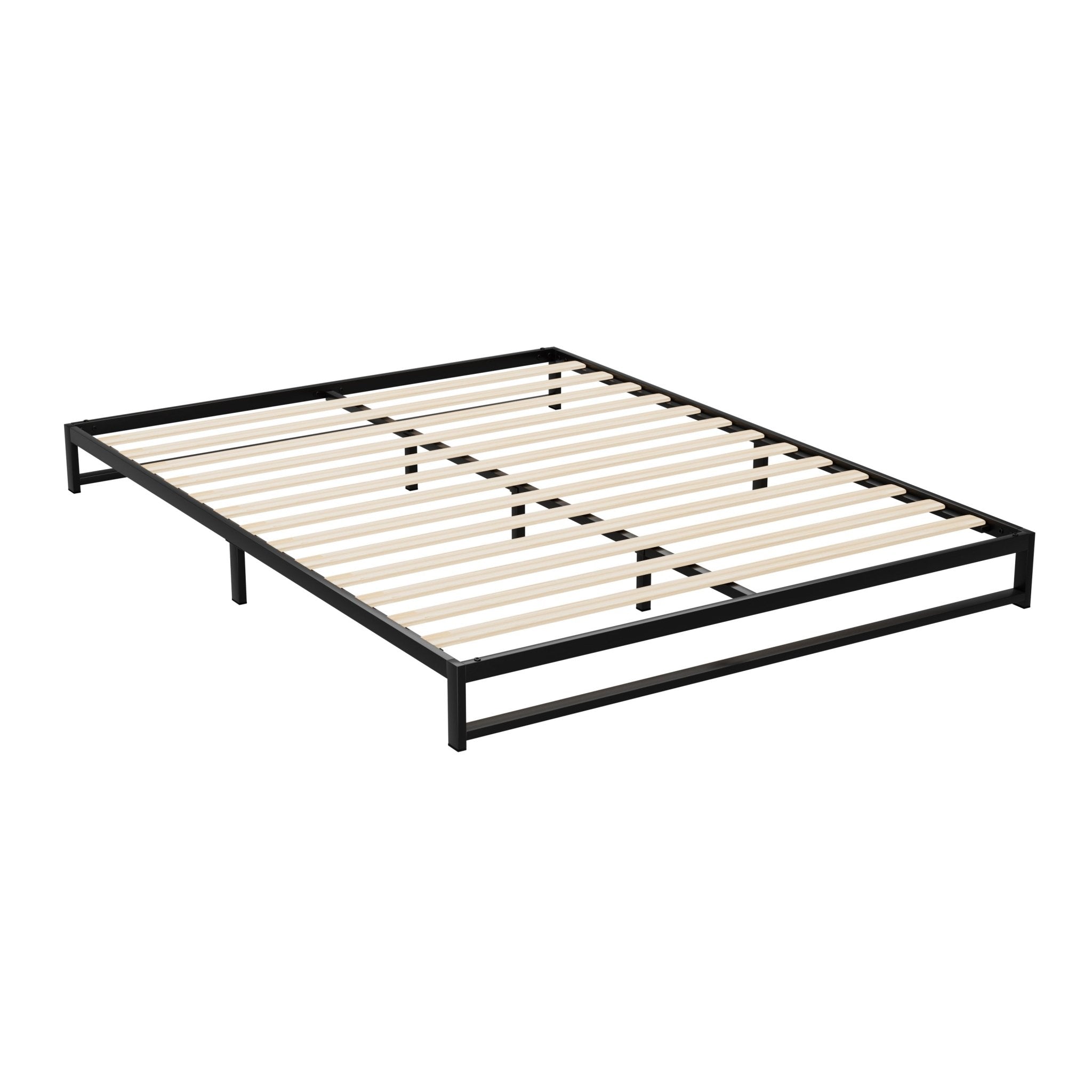 Bed Frame Queen Size Metal BERU - Furniture > Bedroom > Beds & Bed Frames - Rivercity House & Home Co. (ABN 18 642 972 209) - Affordable Modern Furniture Australia