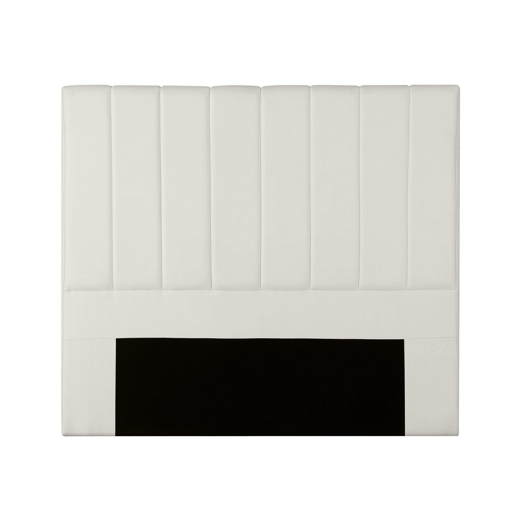 Bed Head Headboard Double Linen 137CM - Beige - Furniture > Bedroom > Headboards - Rivercity House & Home Co. (ABN 18 642 972 209) - Affordable Modern Furniture Australia