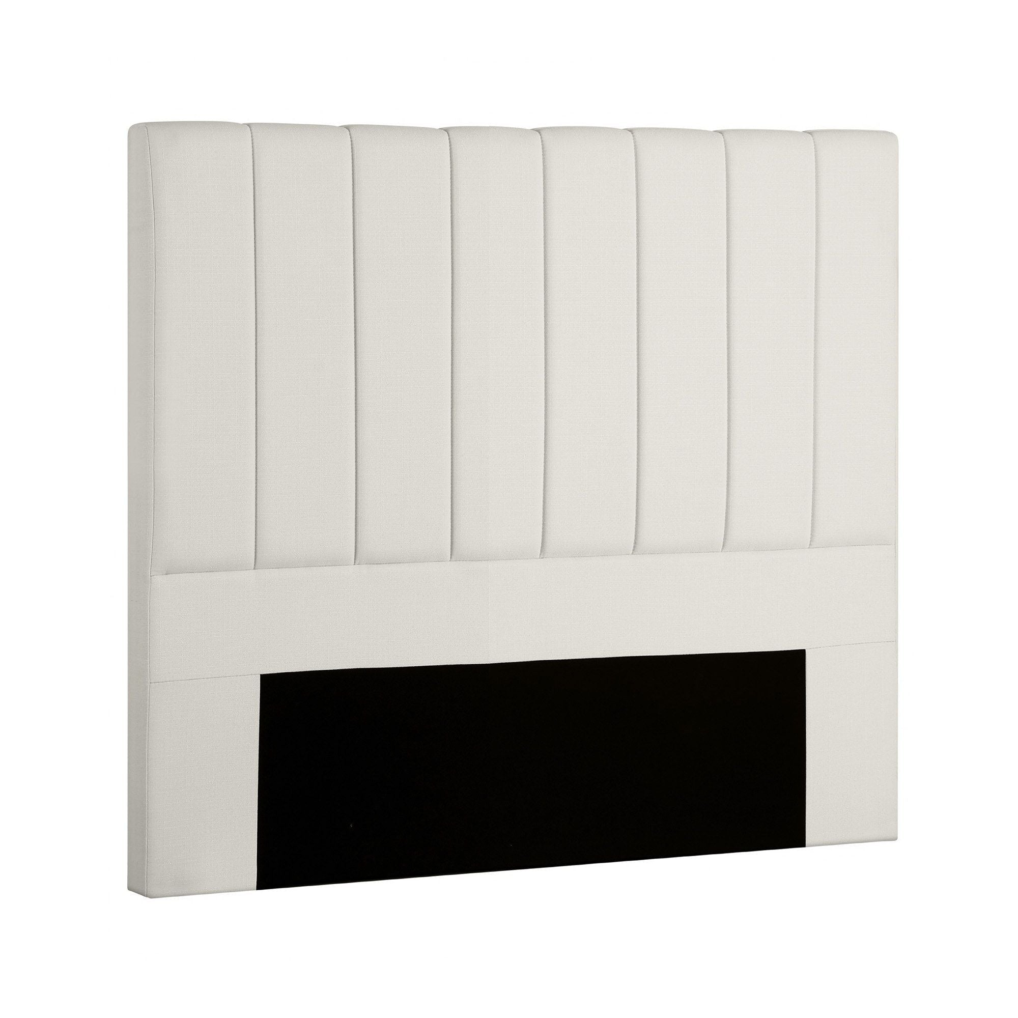 Bed Head Headboard Double Linen 137CM - Beige - Furniture > Bedroom > Headboards - Rivercity House & Home Co. (ABN 18 642 972 209) - Affordable Modern Furniture Australia