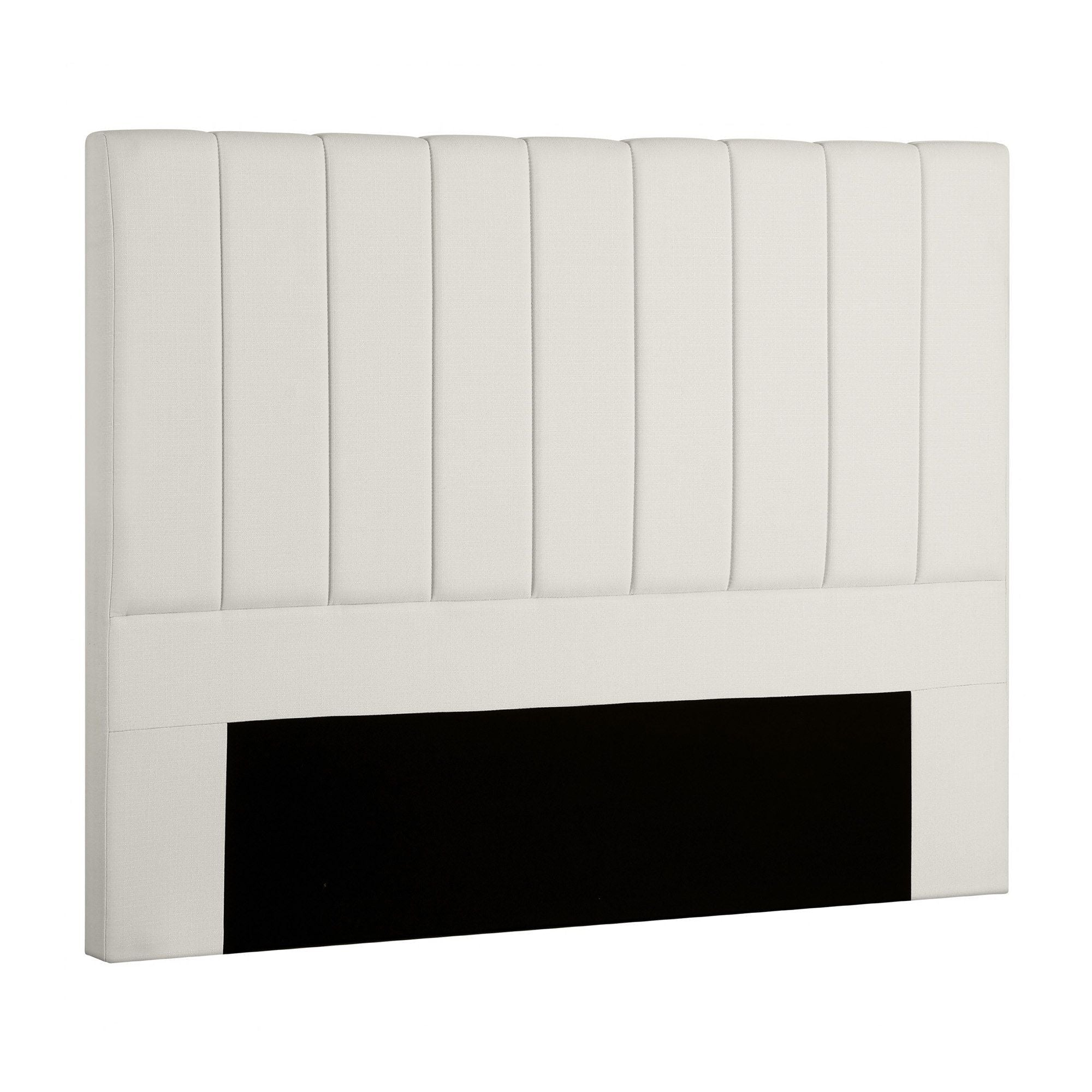 Bed Head Headboard Queen Linen 153CM - Beige - Furniture > Bedroom > Headboards - Rivercity House & Home Co. (ABN 18 642 972 209) - Affordable Modern Furniture Australia