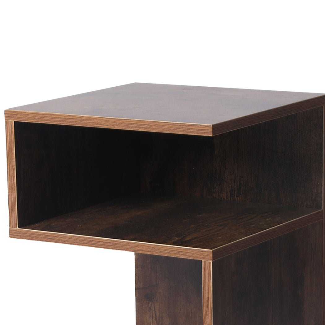 Bedside Tables Drawers Side Table Oak - Rivercity House & Home Co. (ABN 18 642 972 209) - Affordable Modern Furniture Australia