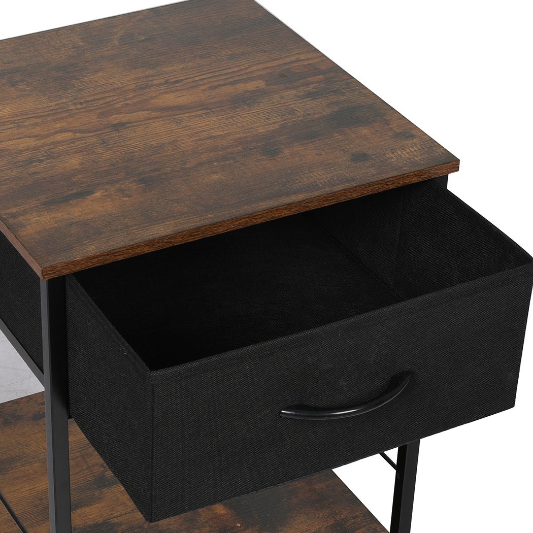 Bedside Tables End Table Storage - Rivercity House & Home Co. (ABN 18 642 972 209) - Affordable Modern Furniture Australia
