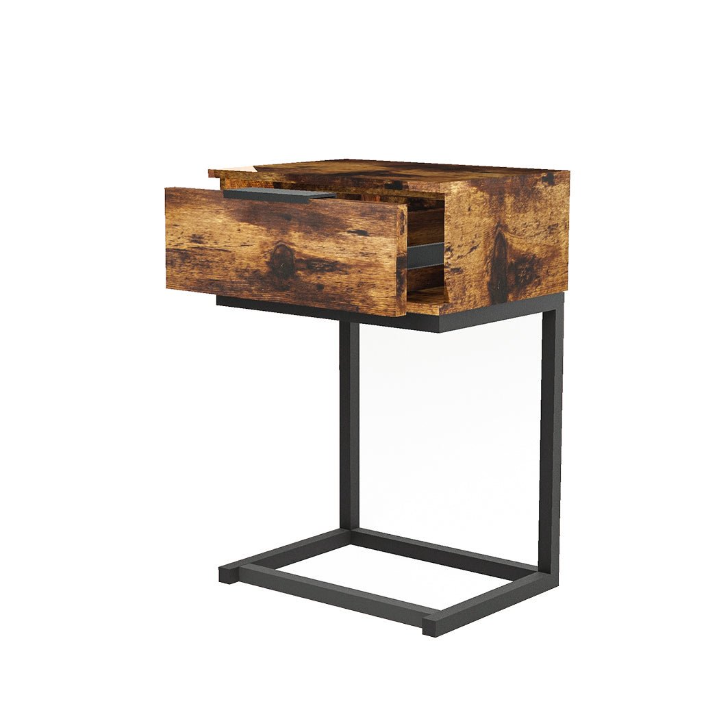 Bedside Tables Side End Table - Rivercity House & Home Co. (ABN 18 642 972 209) - Affordable Modern Furniture Australia