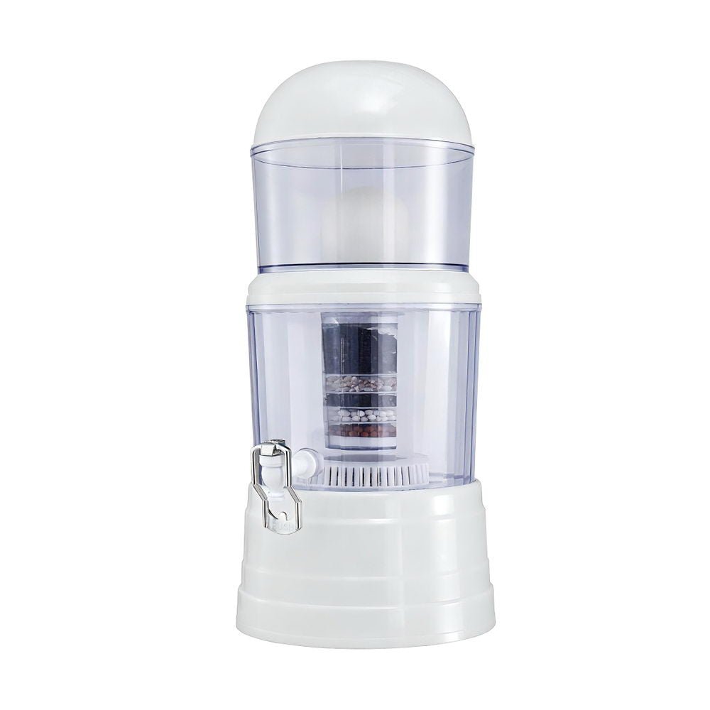 Benchtop Water Filter 14L Gravity Multi - Stage BPA - Free Home Camping - Tools > Industrial Tools > Water Filtration Accessories - Rivercity House & Home Co. (ABN 18 642 972 209) - Affordable Modern Furniture Australia