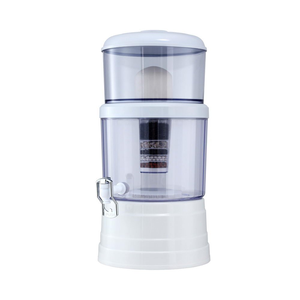 Benchtop Water Filter 16L Gravity Multi - Stage BPA - Free Home Camping - Tools > Industrial Tools > Water Filtration Accessories - Rivercity House & Home Co. (ABN 18 642 972 209) - Affordable Modern Furniture Australia