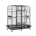 Bird Cage Extra Large Aviary 185cm Pet Parrot Cage Castor Wheel Removable Divider
