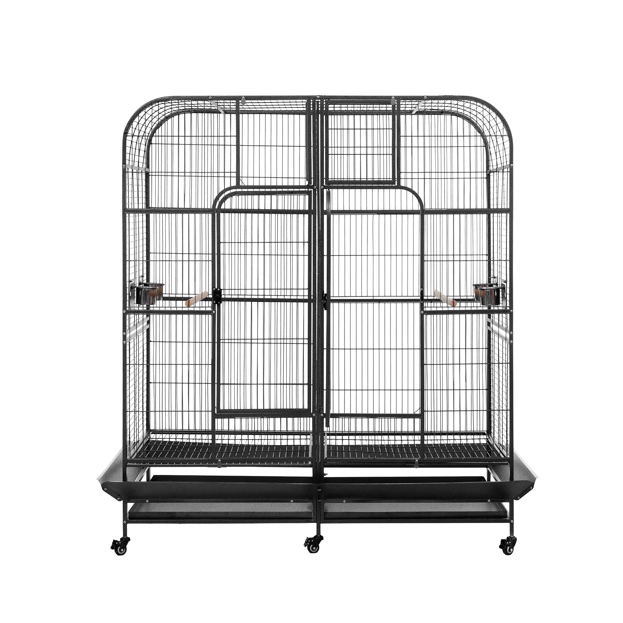 Bird Cage Extra Large Aviary 185cm Pet Parrot Cage Castor Wheel Removable Divider - Pet Care > Bird > Bird Cages & Stands - Rivercity House & Home Co. (ABN 18 642 972 209) - Affordable Modern Furniture Australia