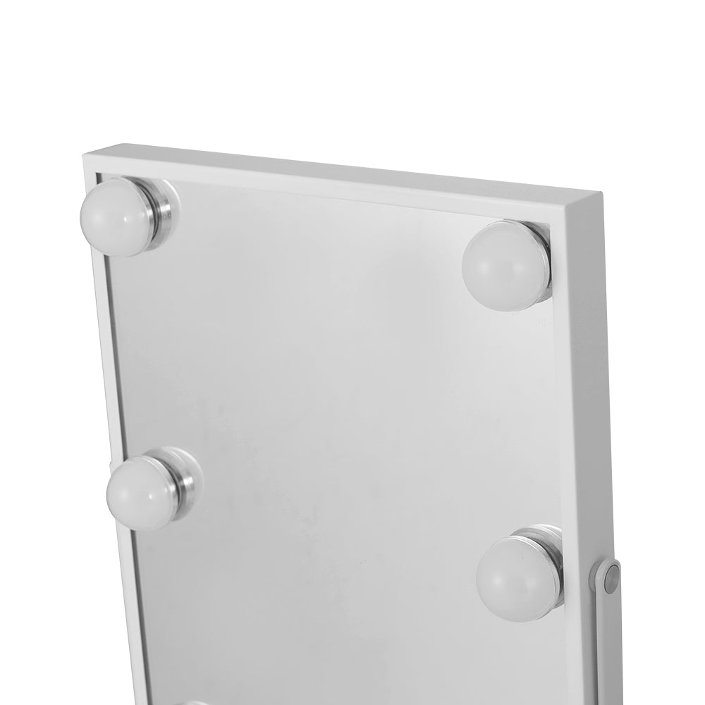 Bluetooth LED Makeup Mirror Mirrors Lighted Vanity Hollywood 25X30CM - Home & Garden > Decor > Mirrors - Rivercity House & Home Co. (ABN 18 642 972 209) - Affordable Modern Furniture Australia