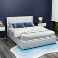 Bronte Storage Queen Bed Frame White
