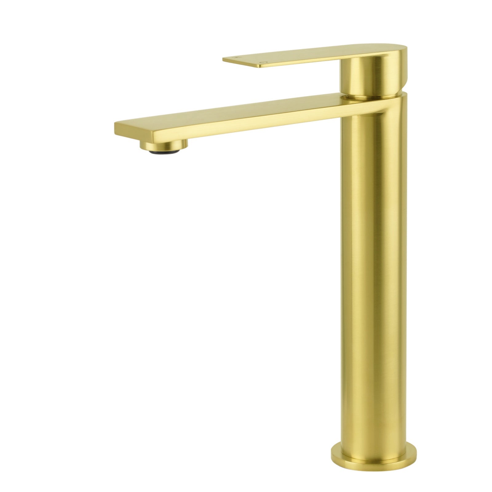 Brushed Gold Stainless Steel Tall Basin Mixer Vanity Sink Faucet Laundry Spout - Furniture > Bathroom > Shower Heads & Screens - Rivercity House & Home Co. (ABN 18 642 972 209) - Affordable Modern Furniture Australia