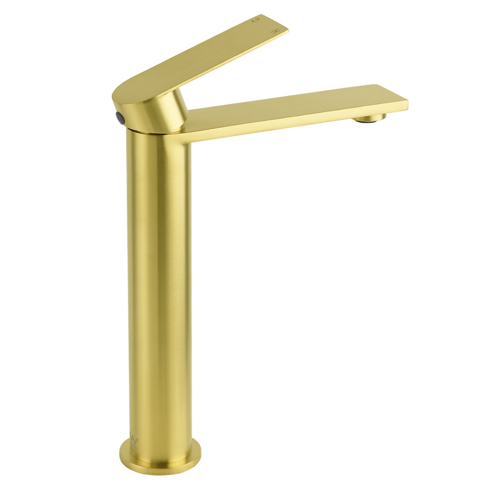 Brushed Gold Stainless Steel Tall Basin Mixer Vanity Sink Faucet Laundry Spout - Furniture > Bathroom > Shower Heads & Screens - Rivercity House & Home Co. (ABN 18 642 972 209) - Affordable Modern Furniture Australia