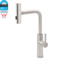 KYLINS 3-Mode Pull Out Kitchen Mixer Sink Faucet with WELS - Brushed Nickel