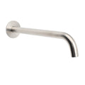 300mm Extra Long Wall Mounted Bathtub Filler Spout Set Brushed Nickel