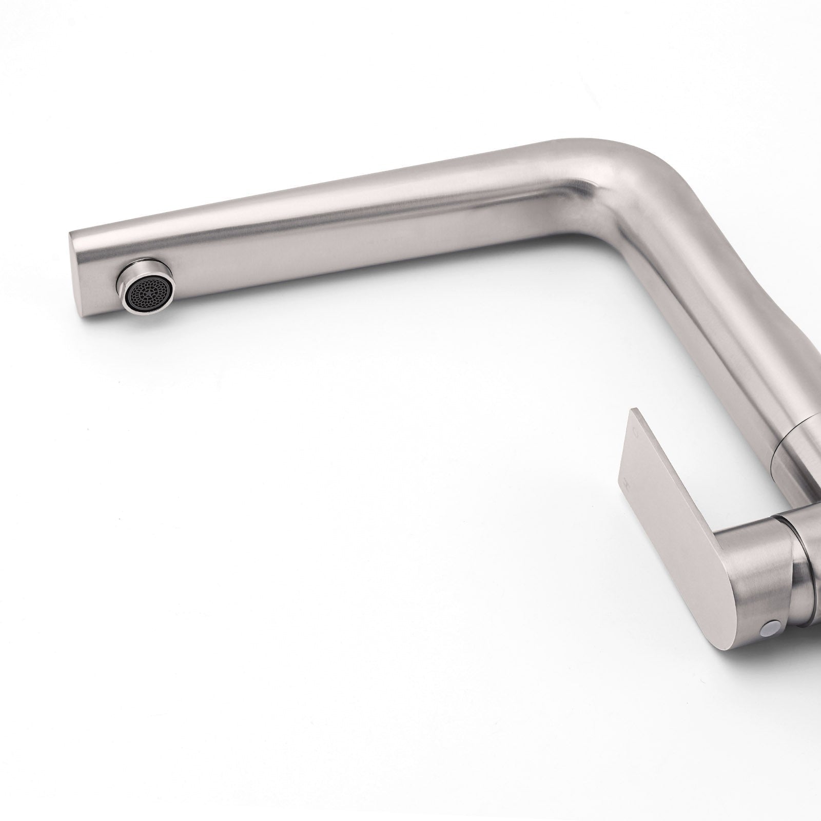 Brushed Nickel New Design Kitchen Mixer Sink Tap Laundry Faucet Swivel Spout - Furniture > Bathroom > Shower Heads & Screens - Rivercity House & Home Co. (ABN 18 642 972 209) - Affordable Modern Furniture Australia