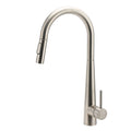 Brushed Nickel Pull Out Kitchen Sink Mixer Faucet with 2 Spray Modes - Brushed Nickel