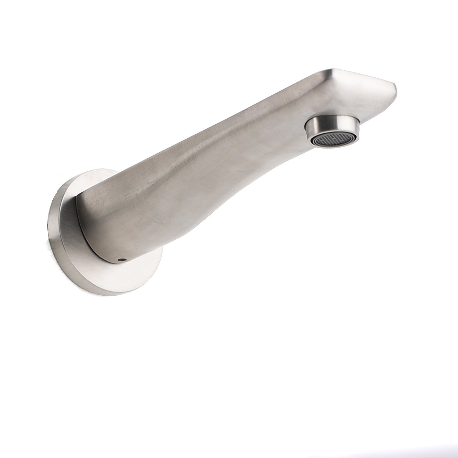 Brushed Nickel Round Bathtub Bubble Outlet Wall Mounted Spout Stainless Steel - Furniture > Bathroom > Shower Heads & Screens - Rivercity House & Home Co. (ABN 18 642 972 209) - Affordable Modern Furniture Australia