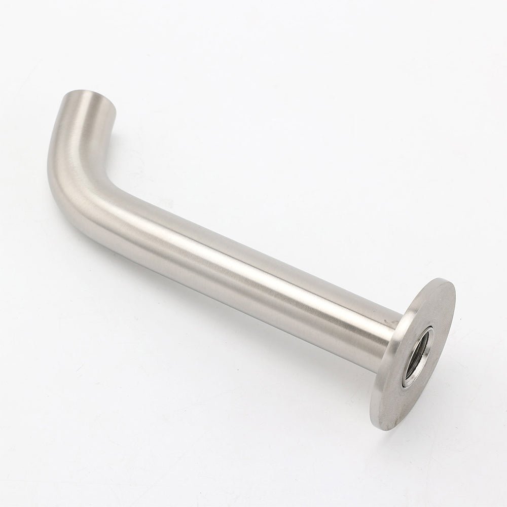 Brushed Nickel Round Curve Basin Bubble Faucet Water Outlet Bath Tub Wall Spout - Furniture > Bathroom > Shower Heads & Screens - Rivercity House & Home Co. (ABN 18 642 972 209) - Affordable Modern Furniture Australia