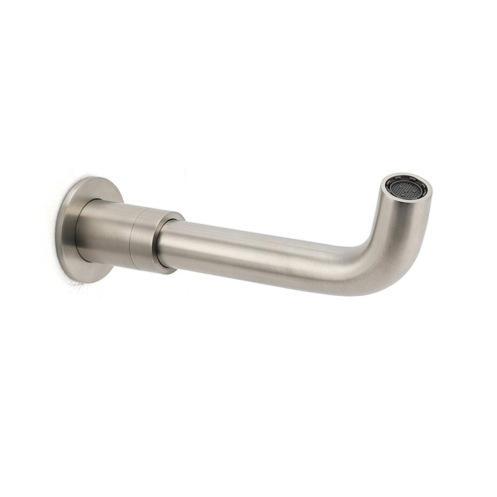Brushed Nickel Silver Round Swivel Basin Faucet Bubble Water Outlet Bath Tub Spout - Furniture > Bathroom > Shower Heads & Screens - Rivercity House & Home Co. (ABN 18 642 972 209) - Affordable Modern Furniture Australia