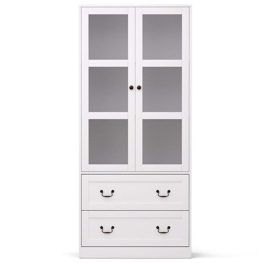 Buffet Sideboard 180cm Hutch Storage Cabinet Kitchen Drawer Door White - Furniture > Dining > Buffets & Sideboards - Rivercity House & Home Co. (ABN 18 642 972 209) - Affordable Modern Furniture Australia